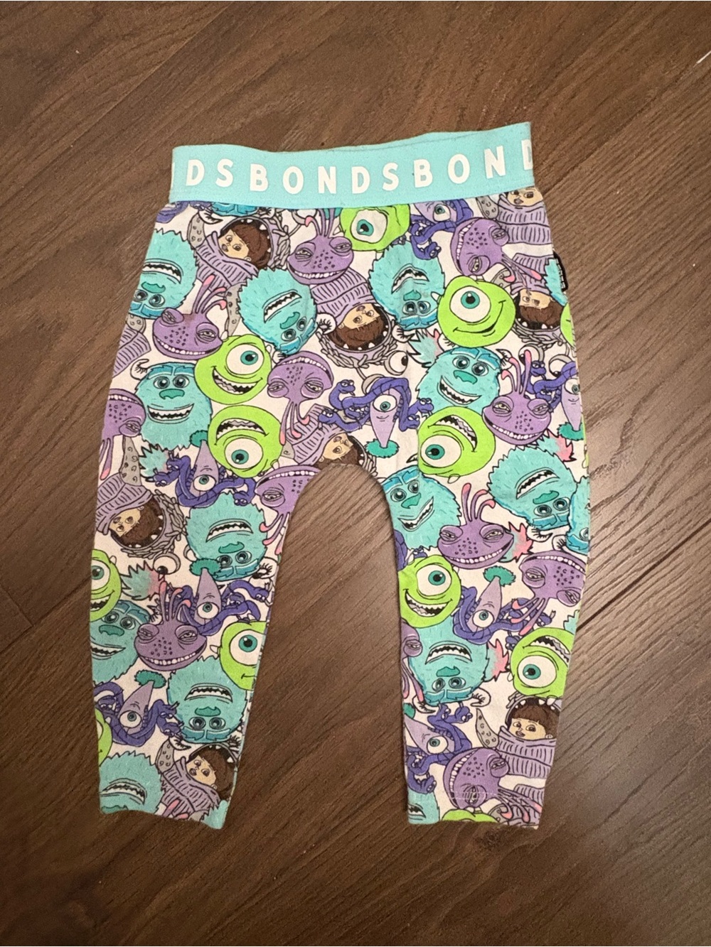 BONDS Monsters Inc. Leggings 💜💙💚